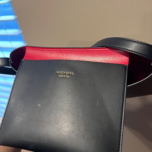 Rare Mansur Gavriel Small Hobo Black Leather Bag - Picture 9 of 9